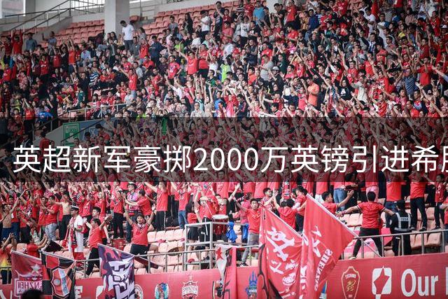 英超新军豪掷2000万英镑引进希腊门神